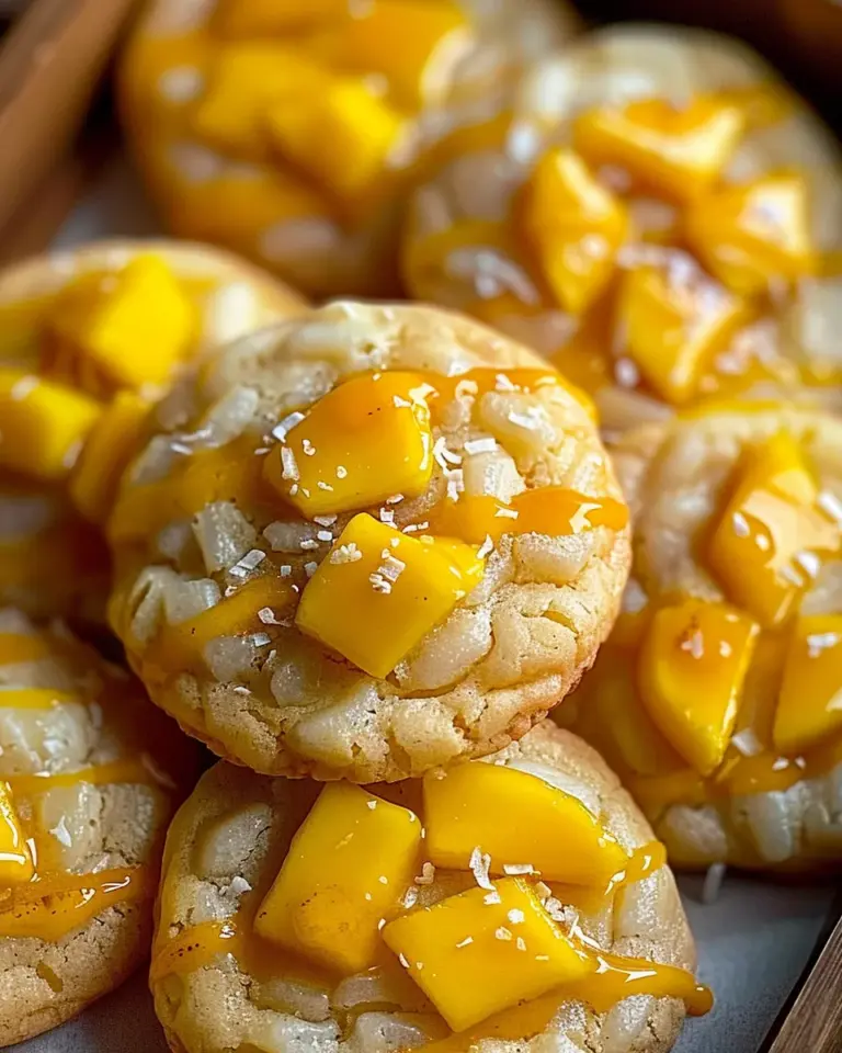 Mango Sticky Rice Cookies: Irresistibly Sweet Fusion Treats