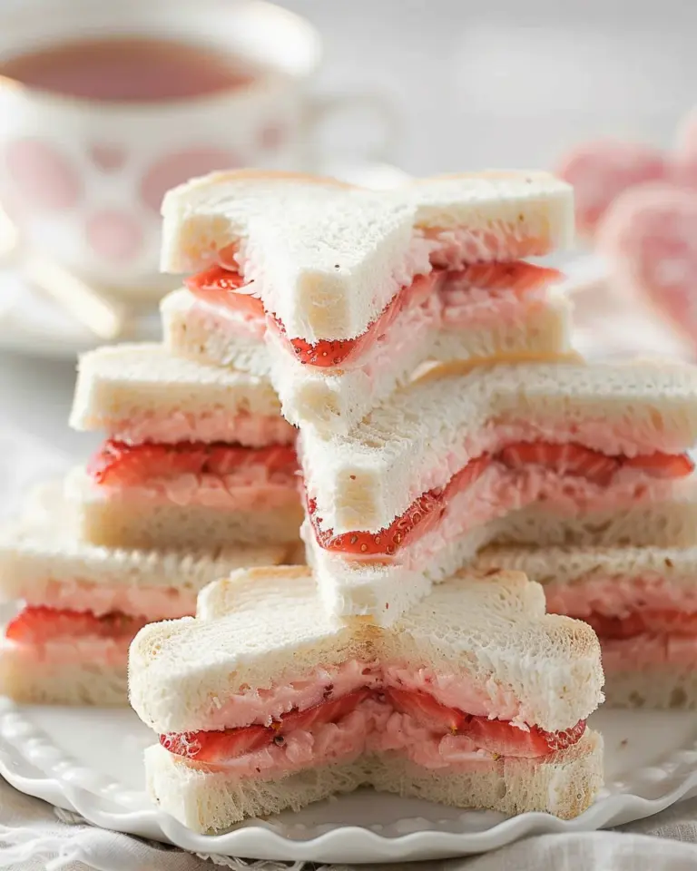 Heart Tea Sandwiches