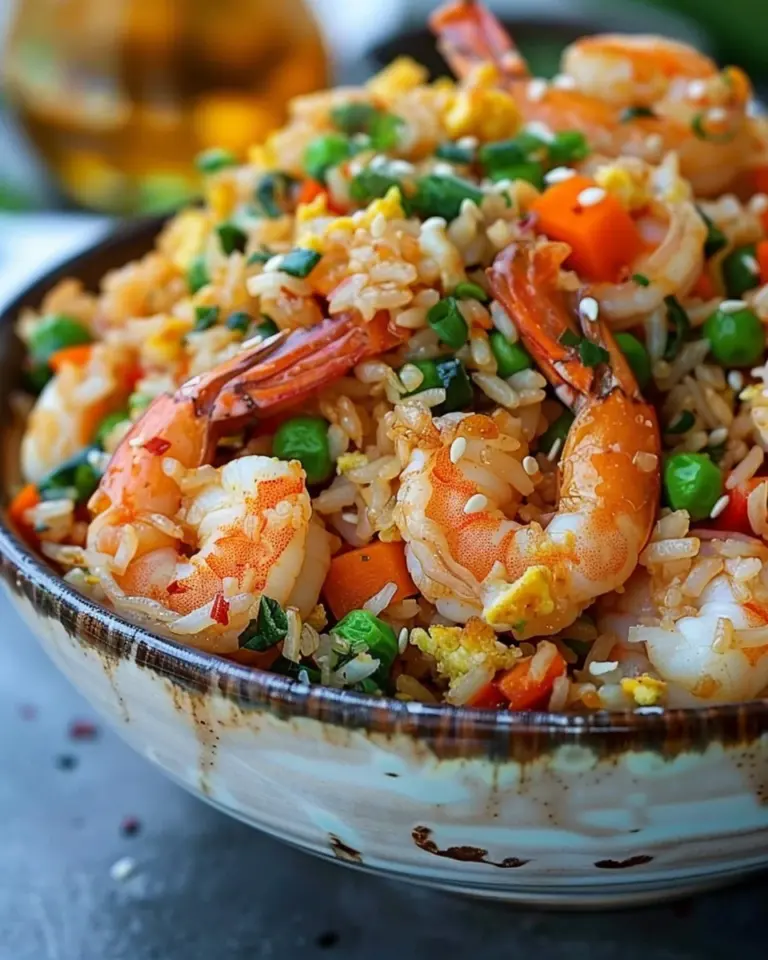Seafood Fried Rice – A Savory Mix of Shrimp, Crab & Veggies