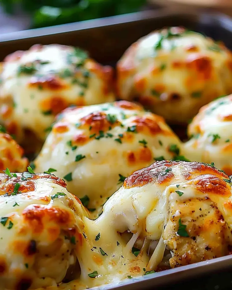 Melted Mozzarella & Ranch Chicken Bombs