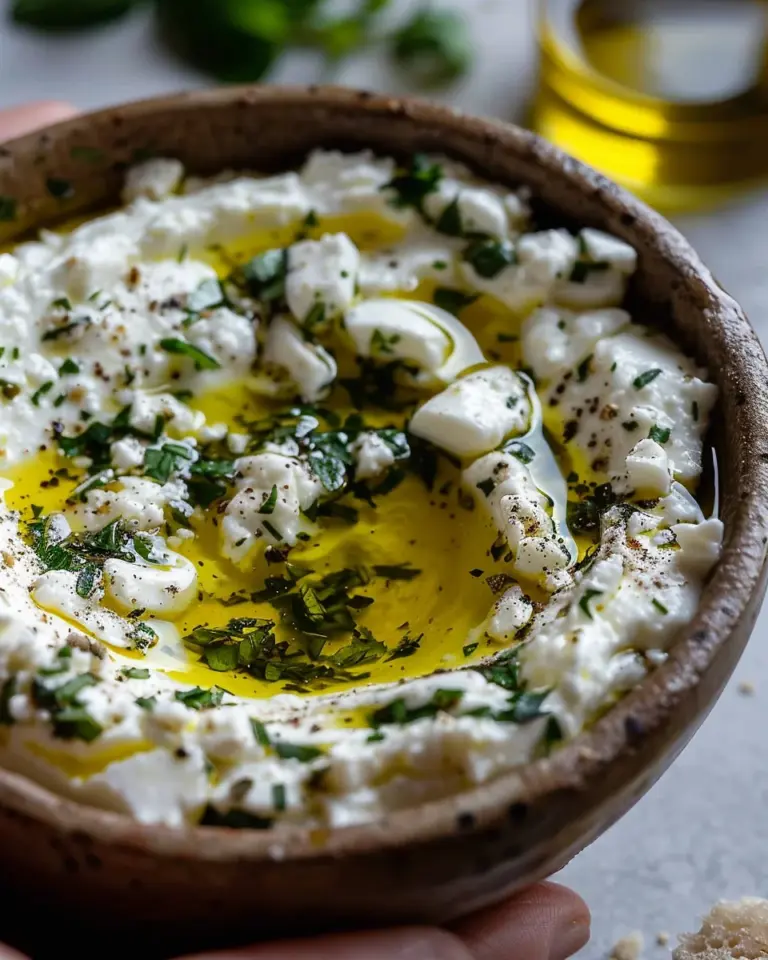 Herb and Feta Olive Oil Dip
