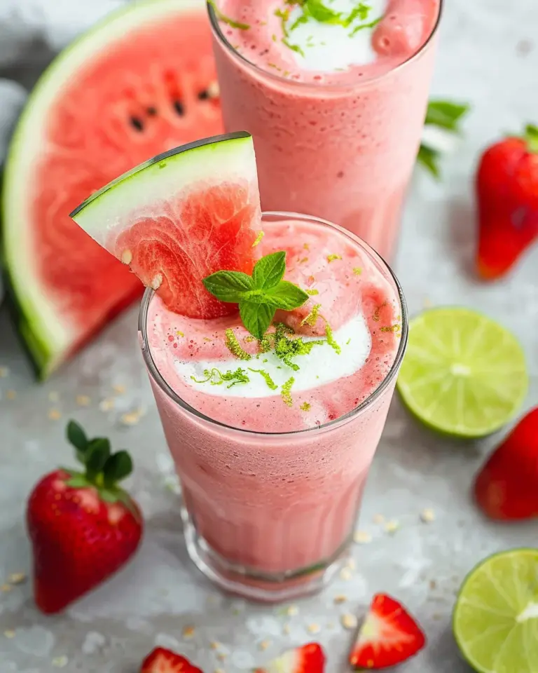 Watermelon Smoothie Recipe