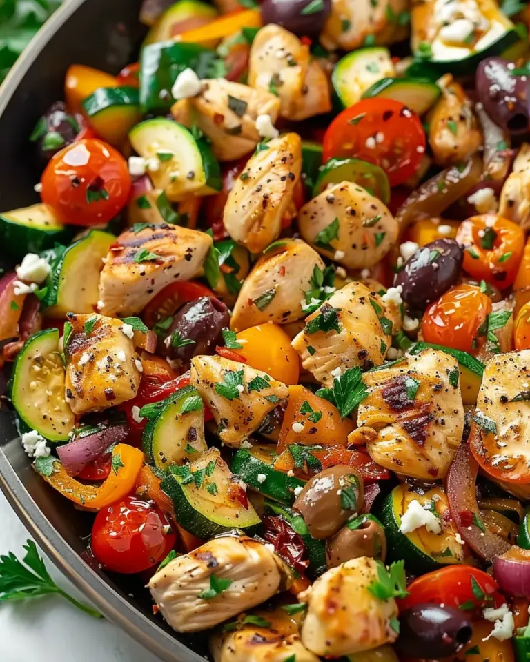 Mediterranean Chicken Stir Fry Recipe: Wholesome 30-Minute Delight