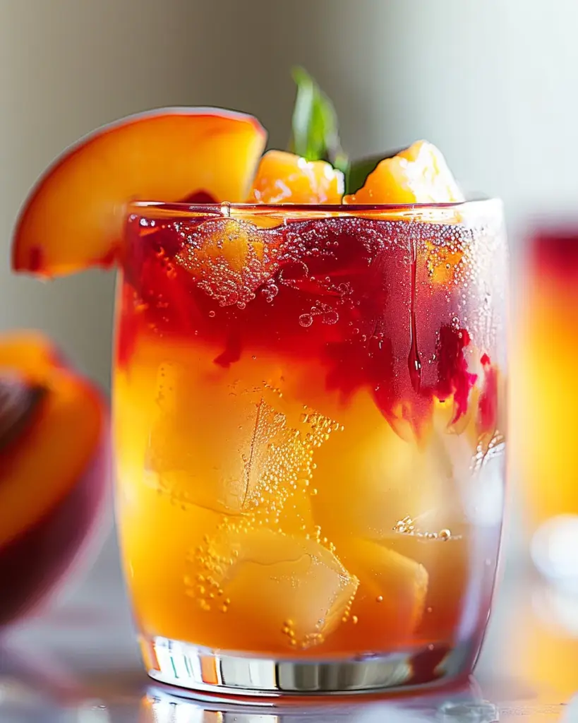 Peach Hibiscus Sunset Tea