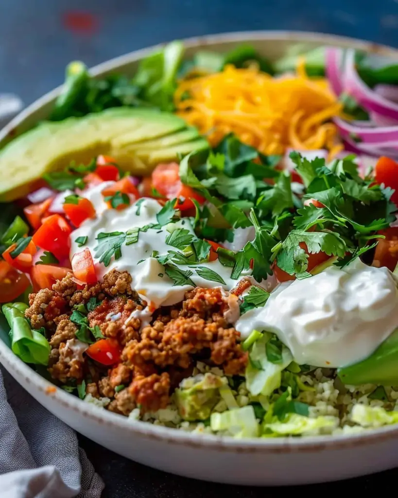 Easy Low Carb Burrito Bowl – 25min Breakfast Protein-Packed