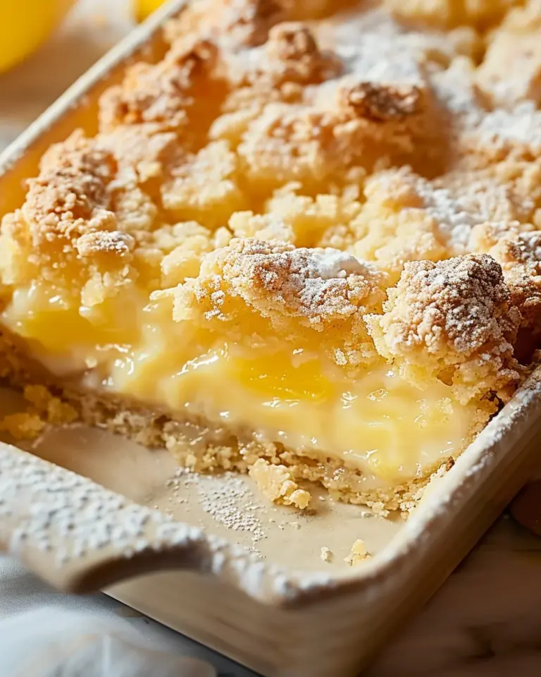 Lemon Cream Cheese Dump Cake