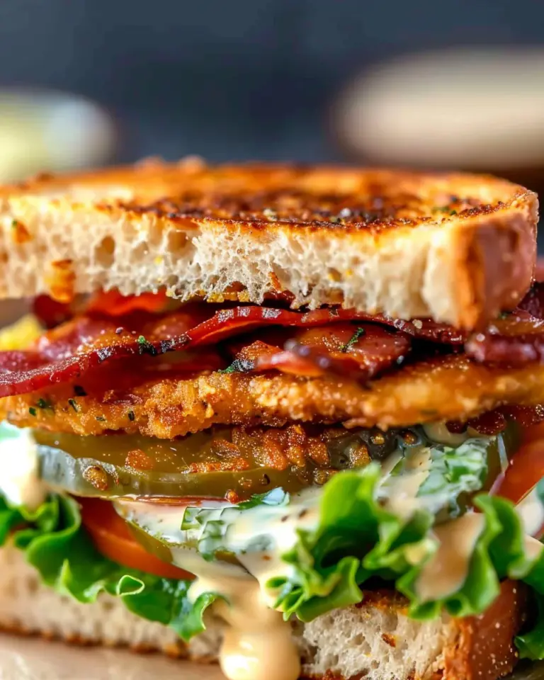 Crunchy Fried Green Tomato BLT Sandwich – Alrightwithme