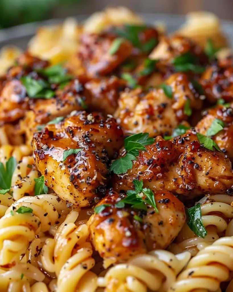 Honey Pepper Chicken Pasta 4 9 1 1