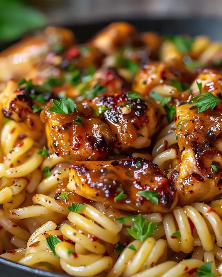 Honey Pepper Chicken Pasta