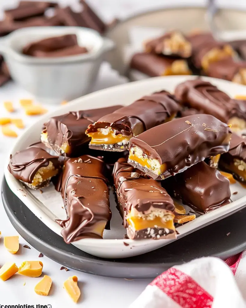 Homemade Twix Bars