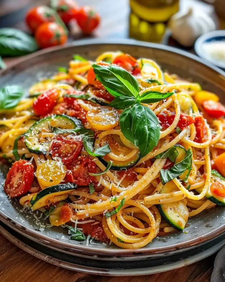 Tomato Zucchini Pasta