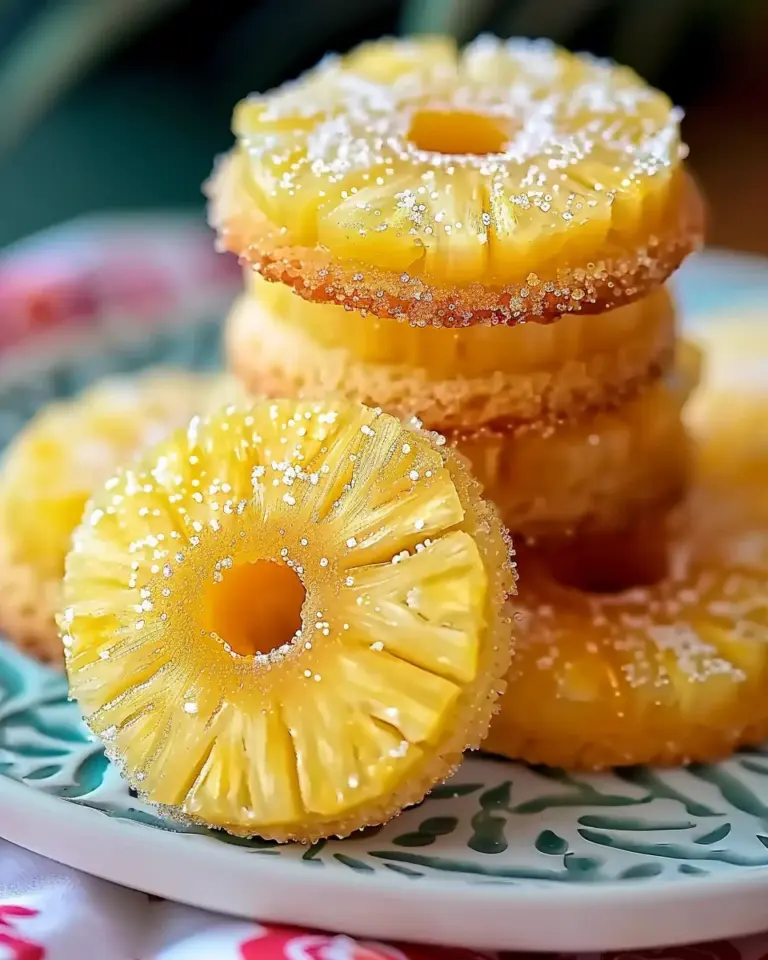 Pineapple Upside Sugar Cookies