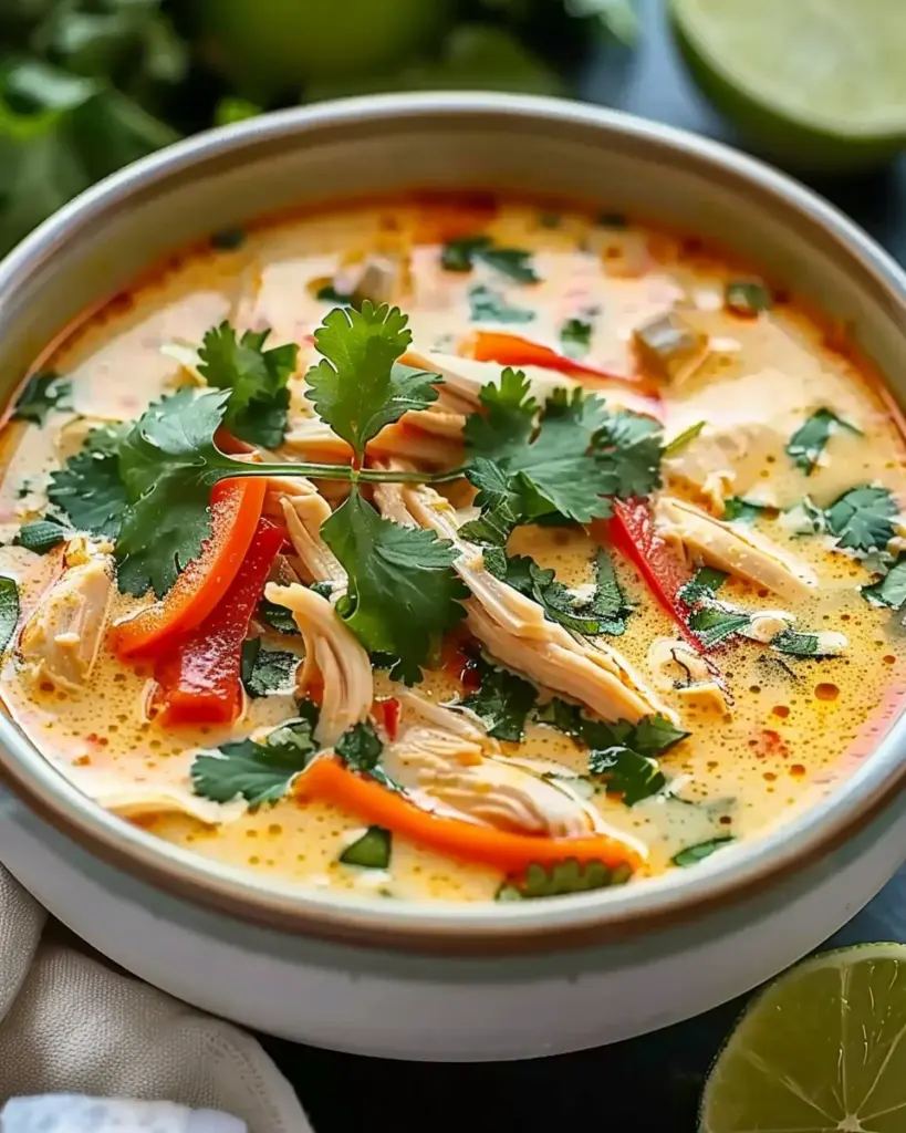 Crockpot Thai Coconut Chicken Soup: An Incredible Ultimate Recipe