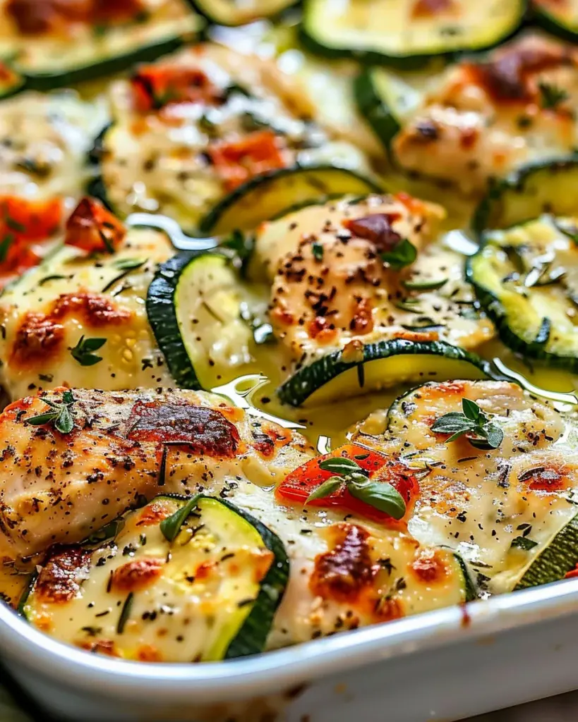 Chicken Zucchini Bake