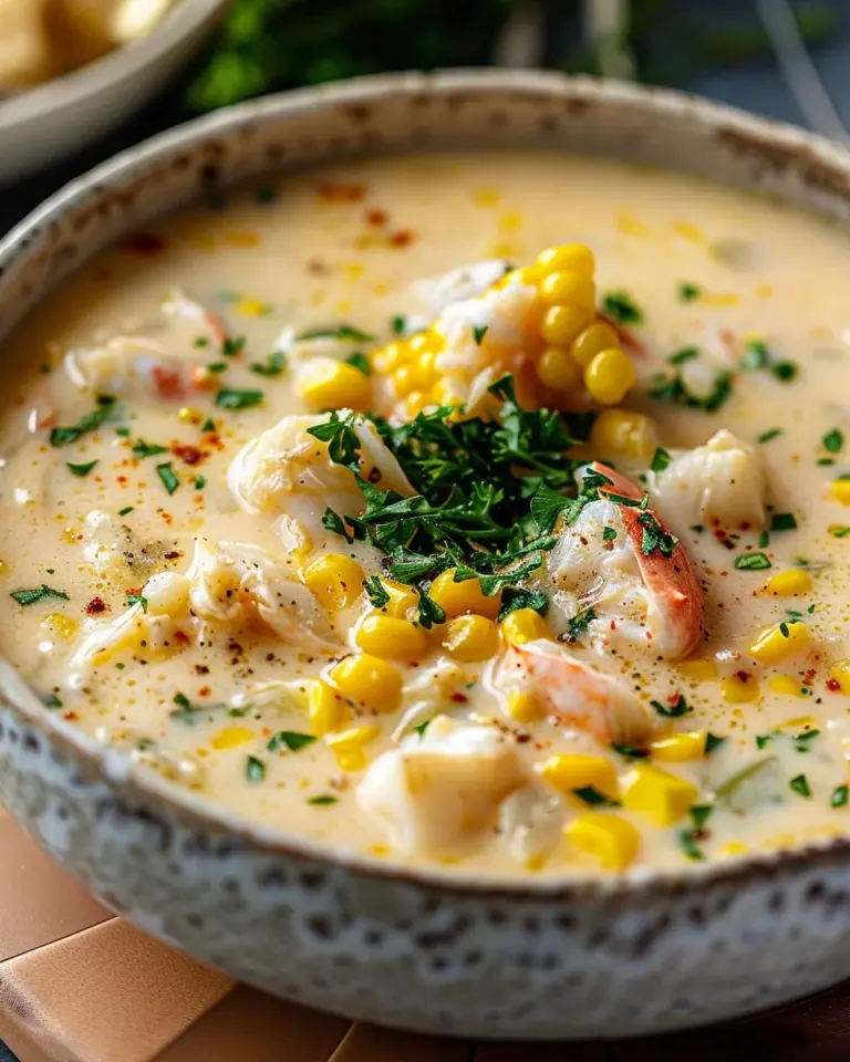 Bobby Flay’s Crab & Corn Chowder