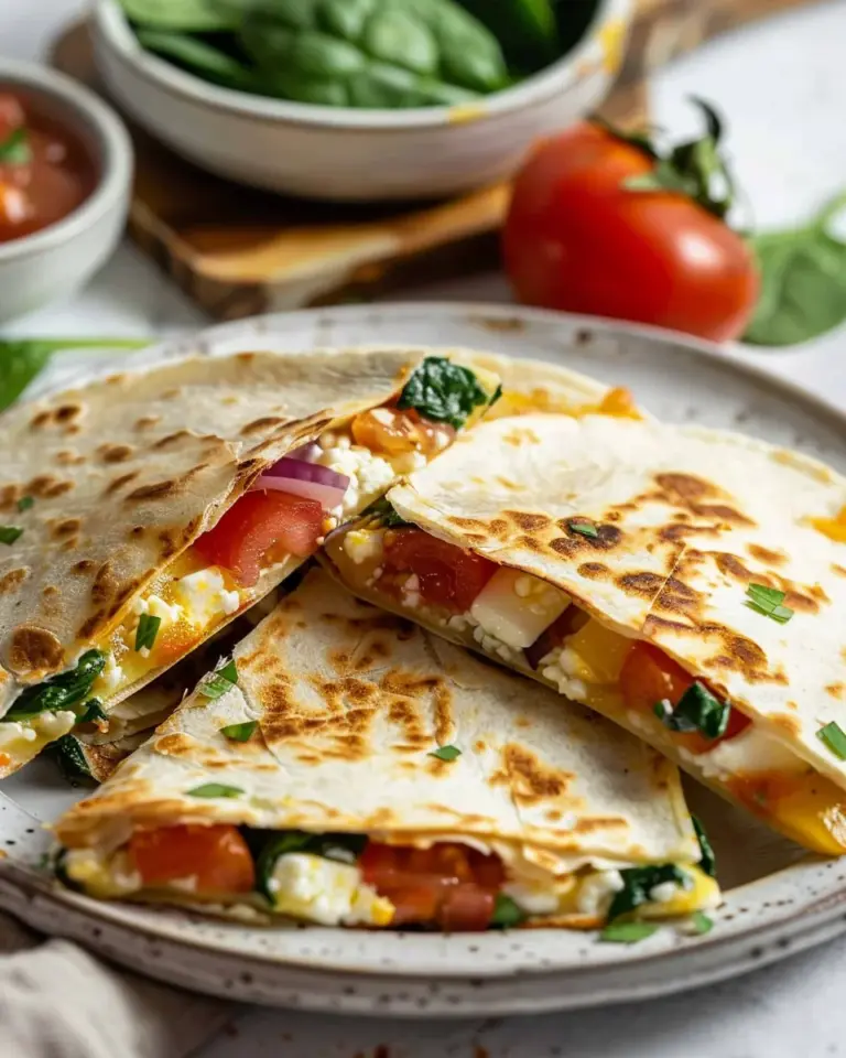 Mediterranean Quesadillas Recipe