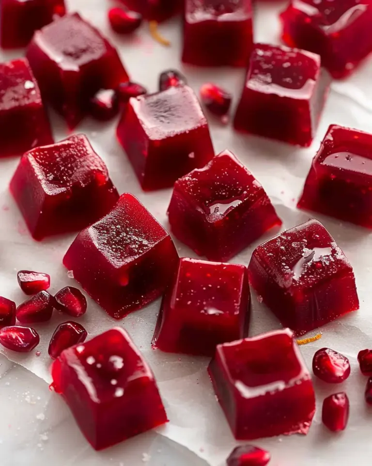 Sweet Cranberry Pomegranate Caramels – Alrightwithme