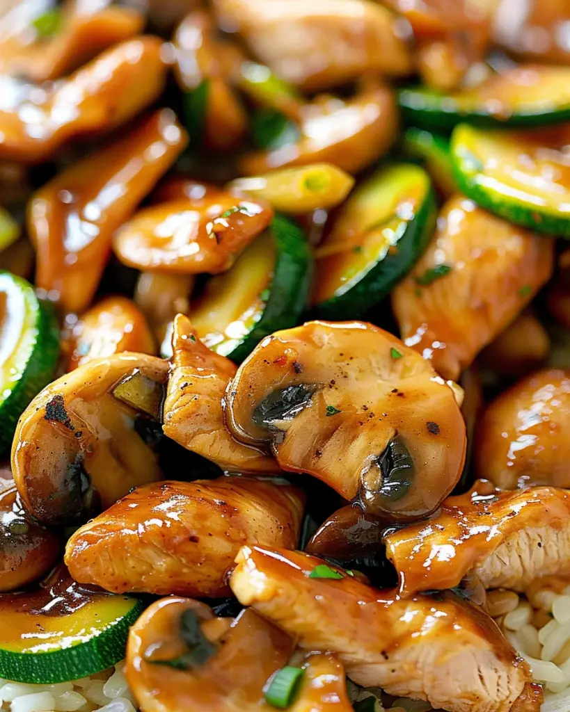 Zucchini Noodle Chicken Alfredo